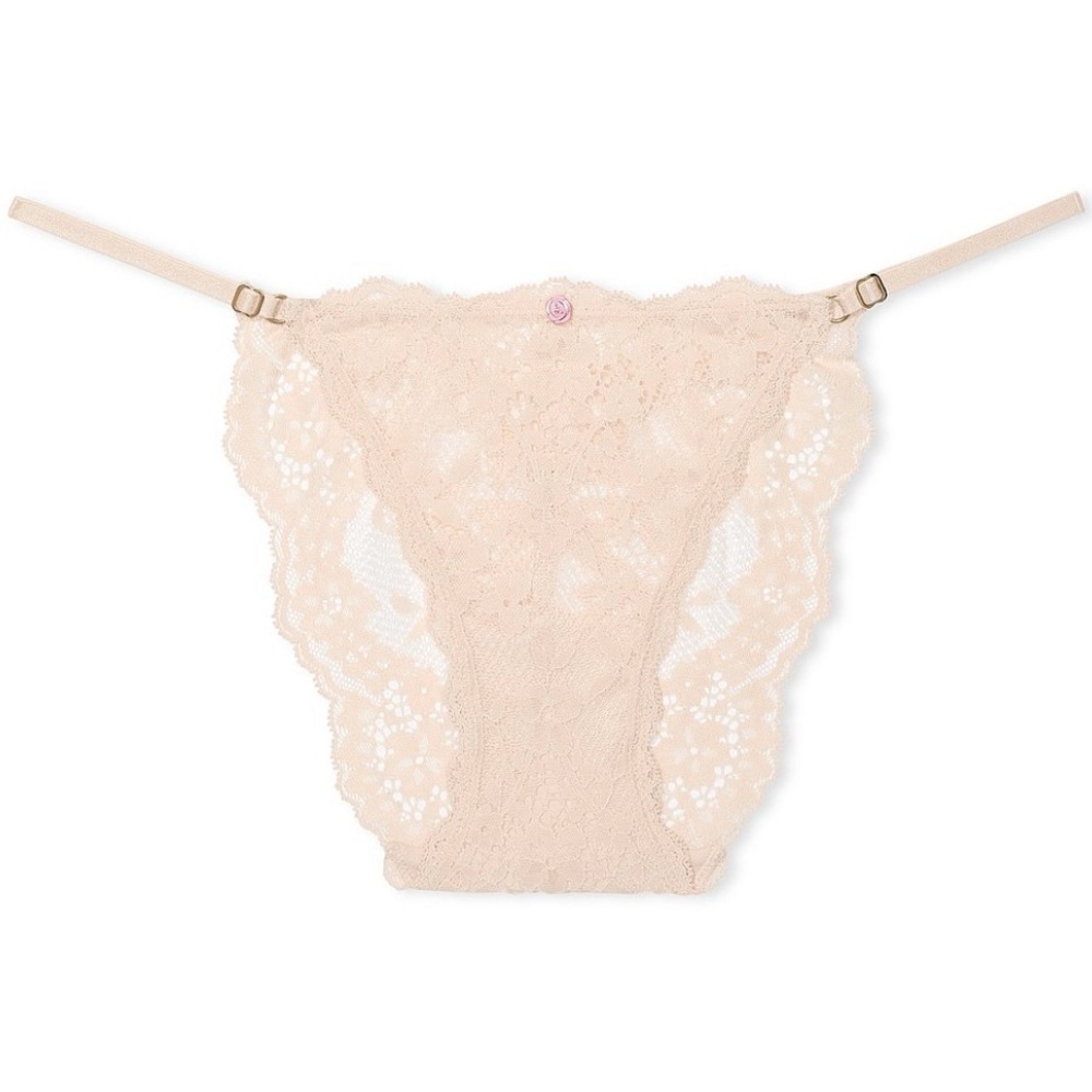 2 for $25 — Victoria’s Secret Smooth & Lace Mini String Bikini Panty- XL- NWT